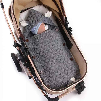 Couverture douce bebe sommeil serein Doux Tricot