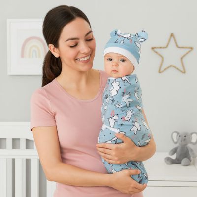 Couverture emmaillotage douce caline enveloppante coton CozySwaddle