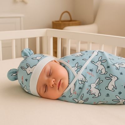 Couverture emmaillotage sommeil réparateur CozySwaddle