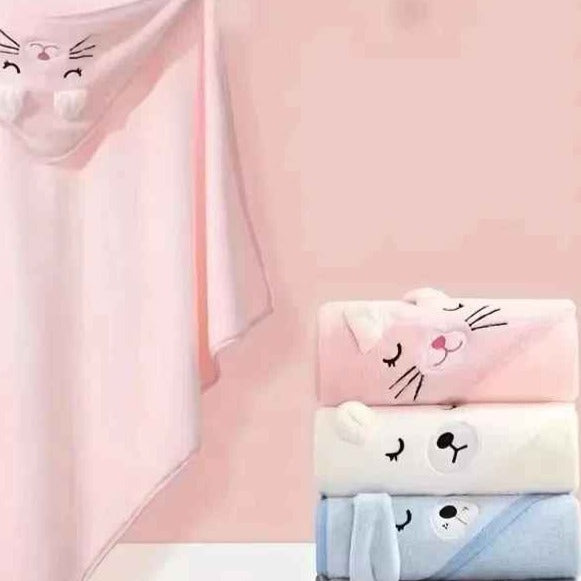 Couverture enveloppante bebe pratique - Coton Douceur