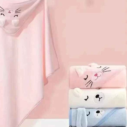 Couverture enveloppante bebe pratique - Coton Douceur
