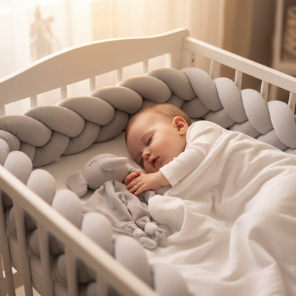 Doudou bébé éléphant gris rassurant Ultra doux