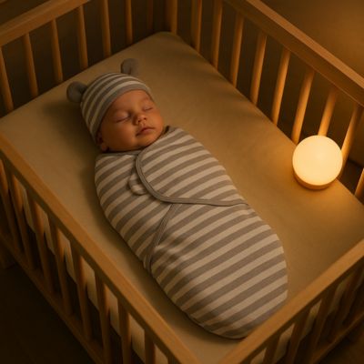 Emmaillotage couverture douce sommeil paisible Ensemble Câlin