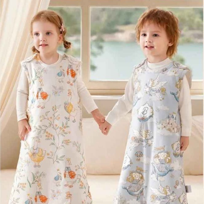 Enfants habillés avec Turbulette coton Douillette Chauffante