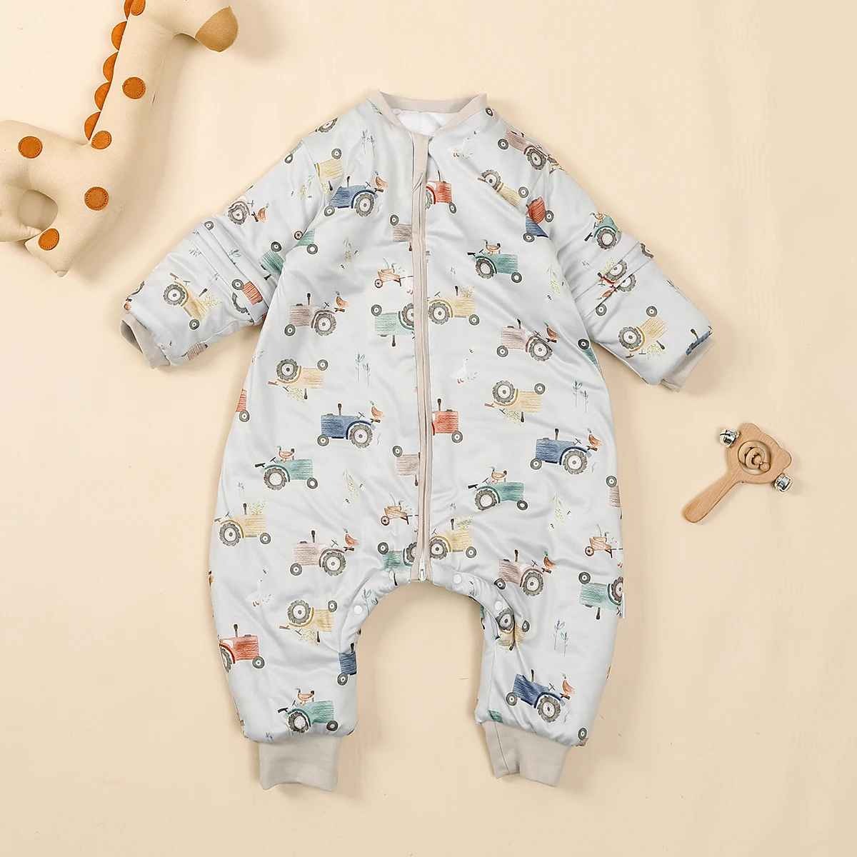 Gigoteuse bébé hiver motifs voitures Doux Rêves