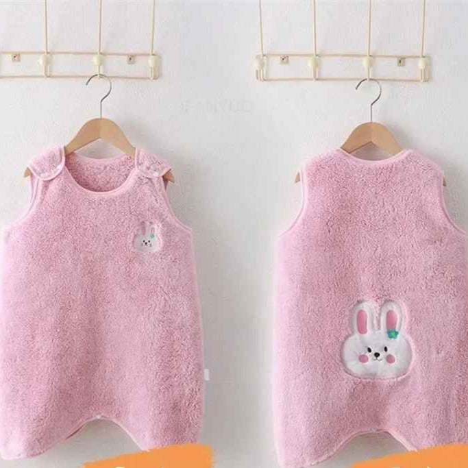 Gigoteuse bebe hiver rose motif lapin UltraConfort