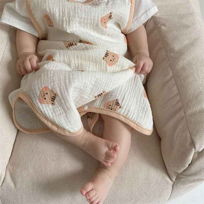 Gigoteuse gaze de coton de qualité jambes libres SleepComfort