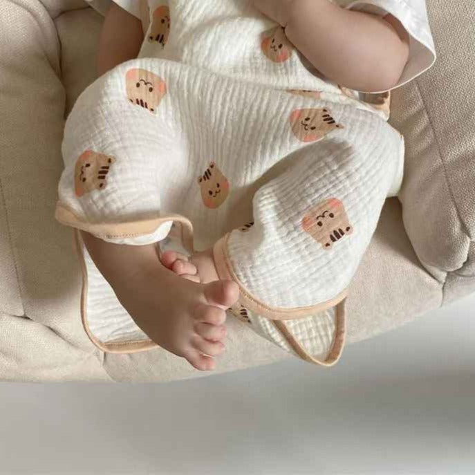 Gigoteuse gaze de coton motifs chats SleepComfort