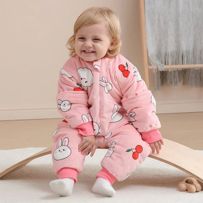 Gigoteuse hiver bebe protectrice rose Nuit Polaire