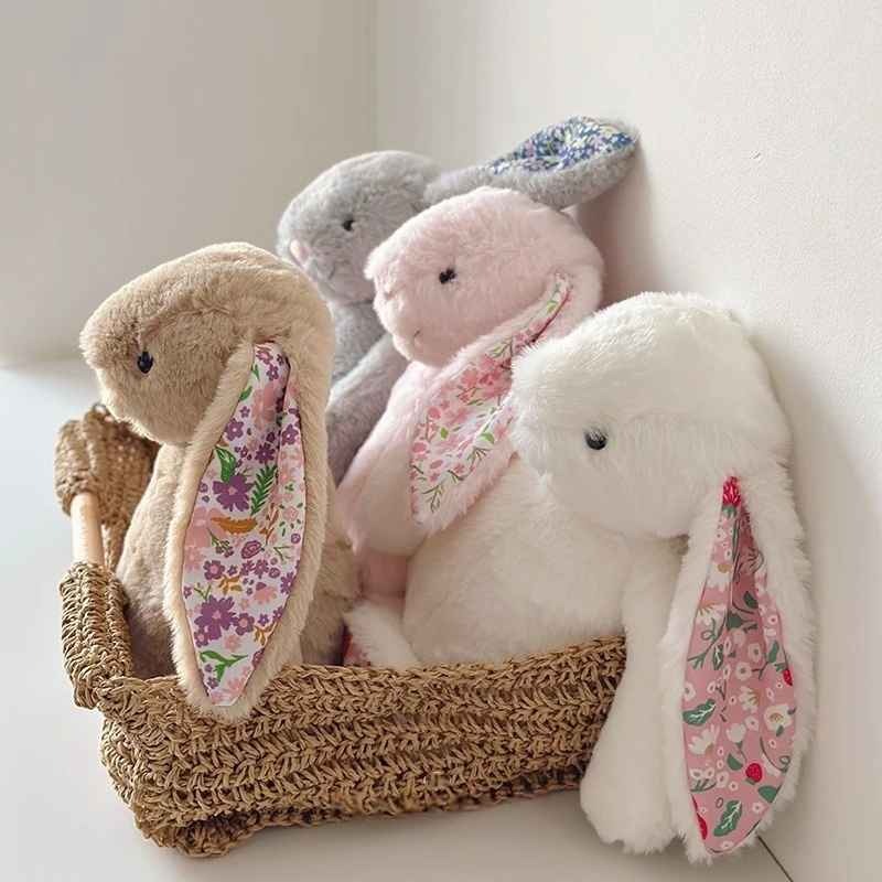 Lapin en peluche doux chaleureux Calinou