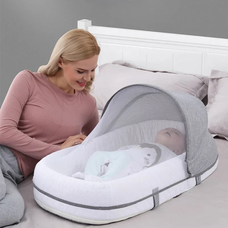 Lit bebe moustiquaire pour sommeil paisible SleepProtect