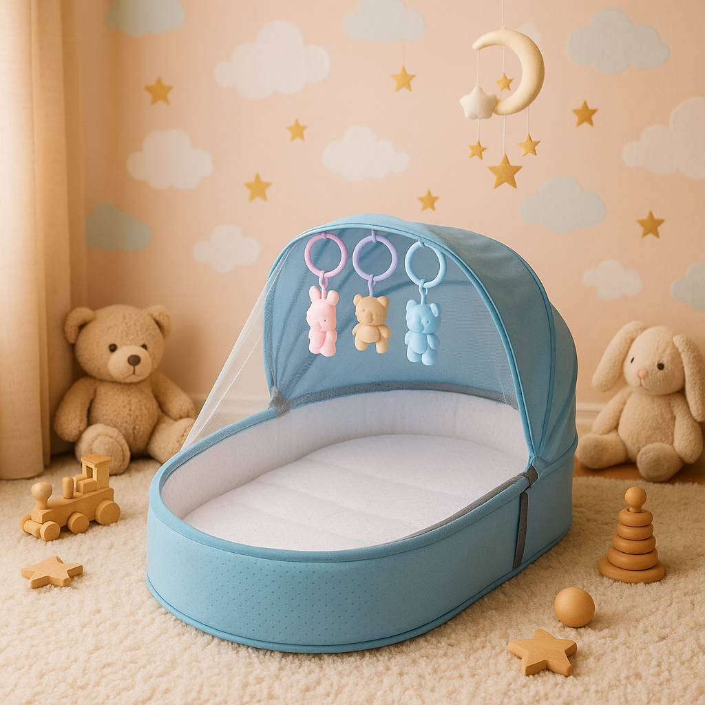 Lit bebe moustiquaire rassurant SleepProtect