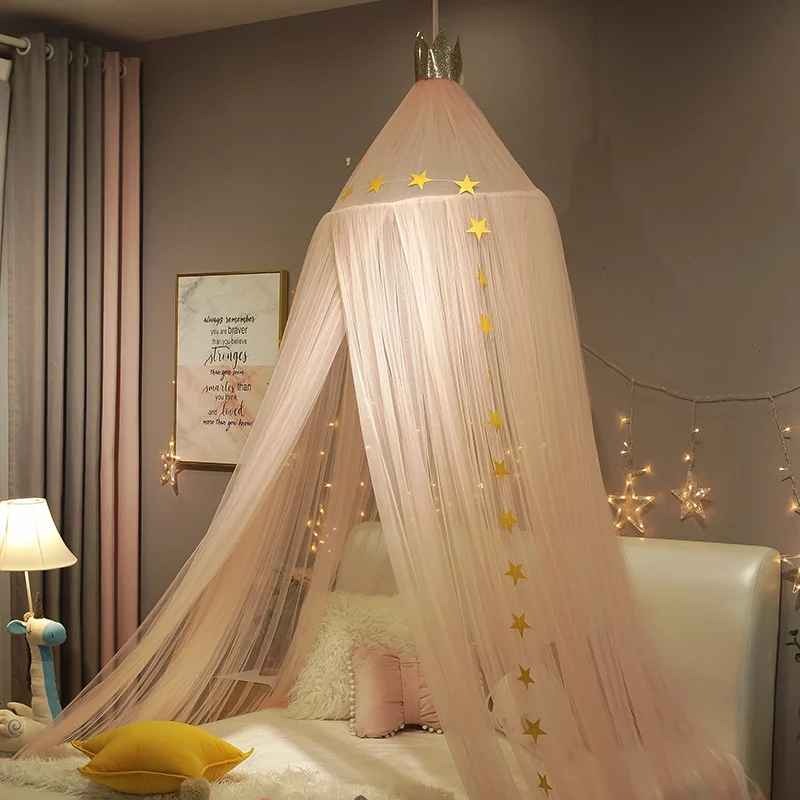 Lit bebe voile beige Protection Anti Moustiques
