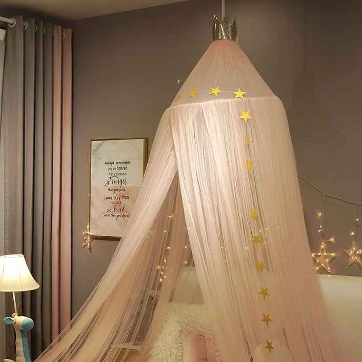 Lit bebe voile beige moustiquaire Protection Anti Moustiques