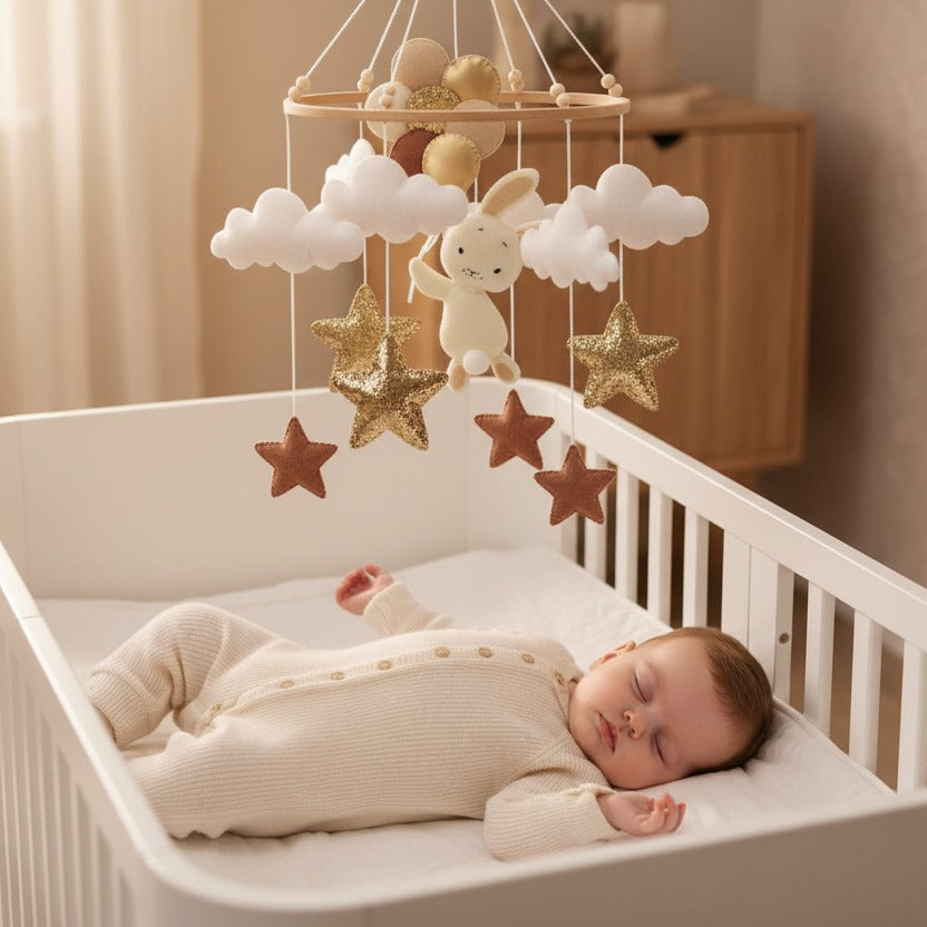 Mobile Musical Bébé sommeil serein Nuit Paisible