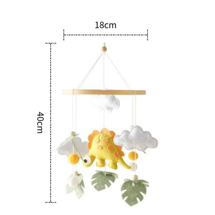 Mobile bébé Dino naturel Dinosaure