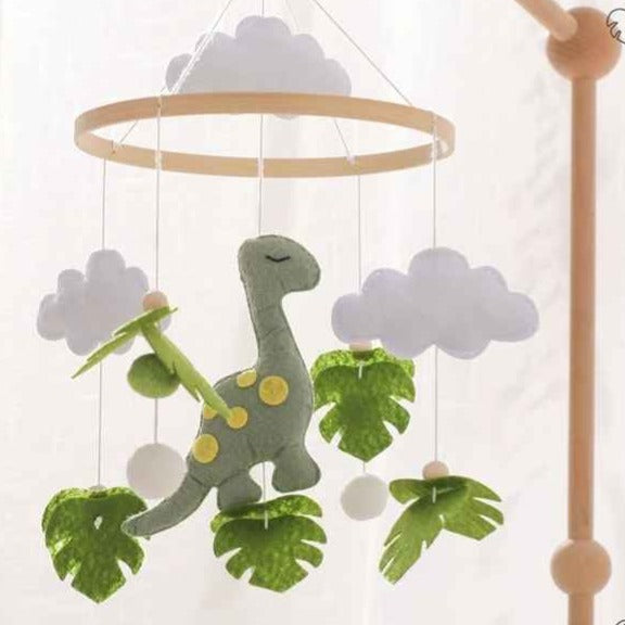 Mobile bébé doux apaisant Dinosaure