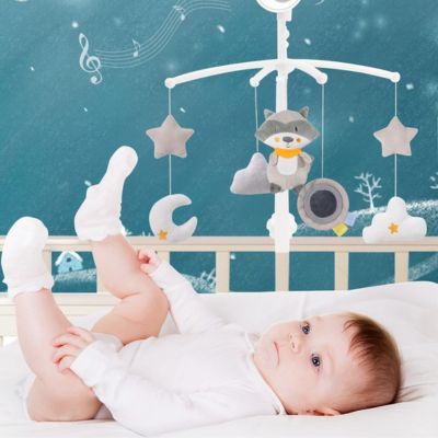Mobile bébé doux apaisant pour sommeil Apaisant Raton Laveur