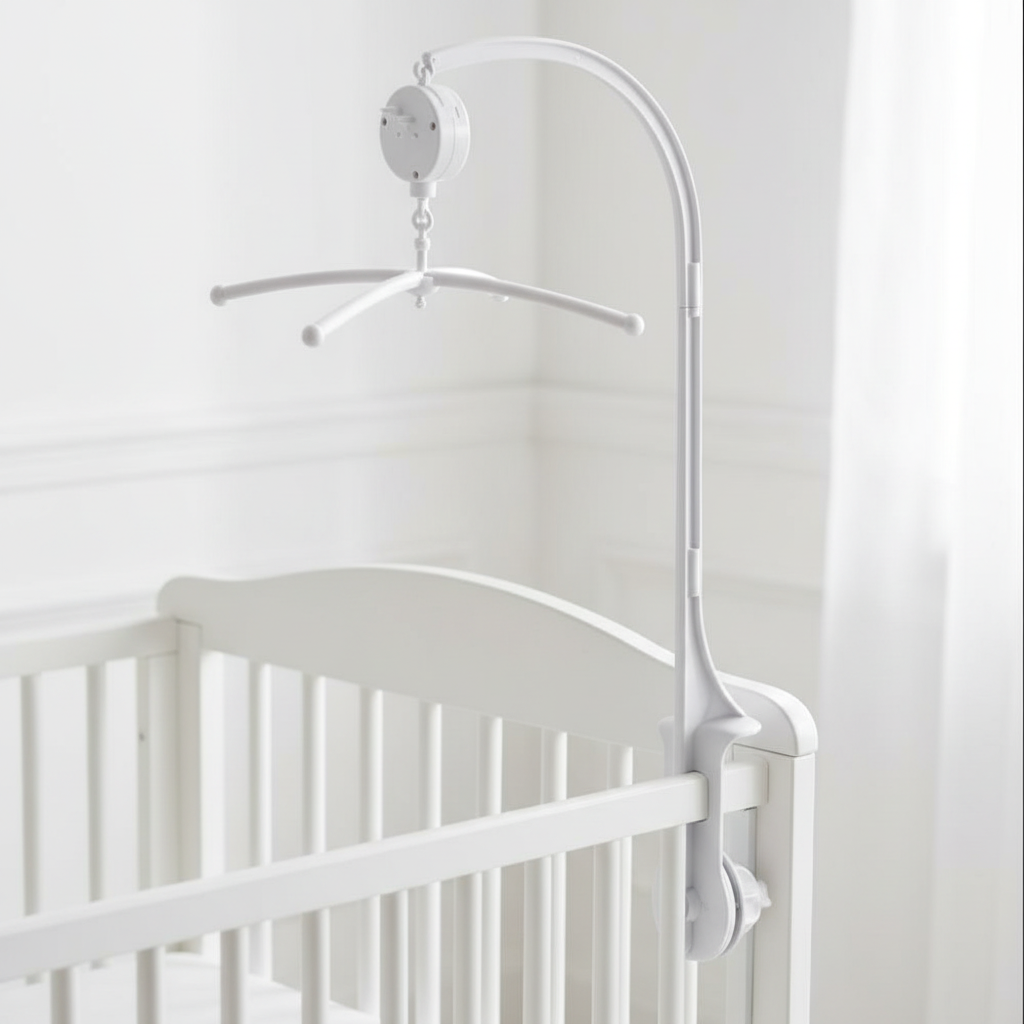 Mobile bébé doux support blanc Rêve d'Ours