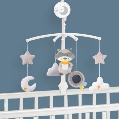 Mobile bébé ludique rassurant Musical Apaisant Raton Laveur