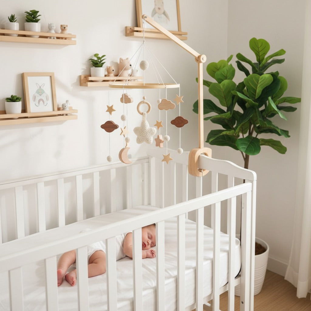 Mobile bebe sommeil confortable Rêves et Étoiles
