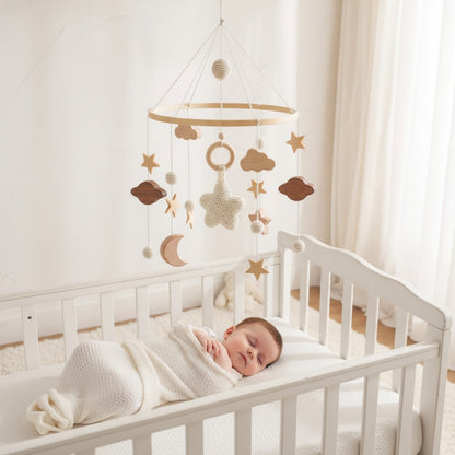 Mobile bebe sommeil paisible Rêves et Étoiles