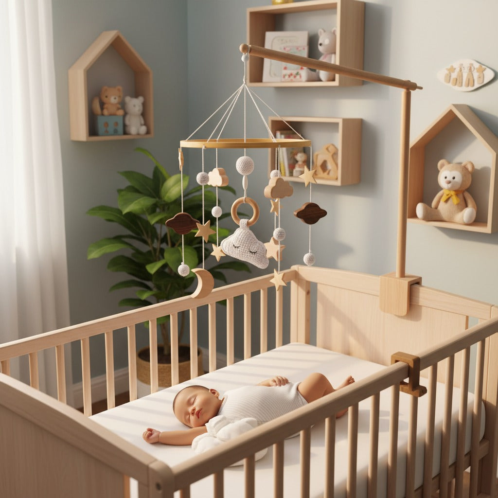 Mobile bébé sommeil serein Éveil Artisanal