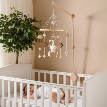 Mobile bebe sommeil serein Rêves et Étoiles