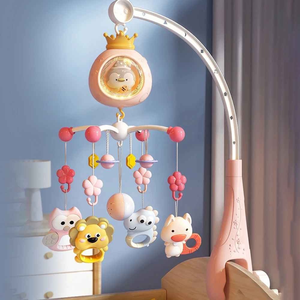 Mobile musique bebe rose Nuit Étoilée