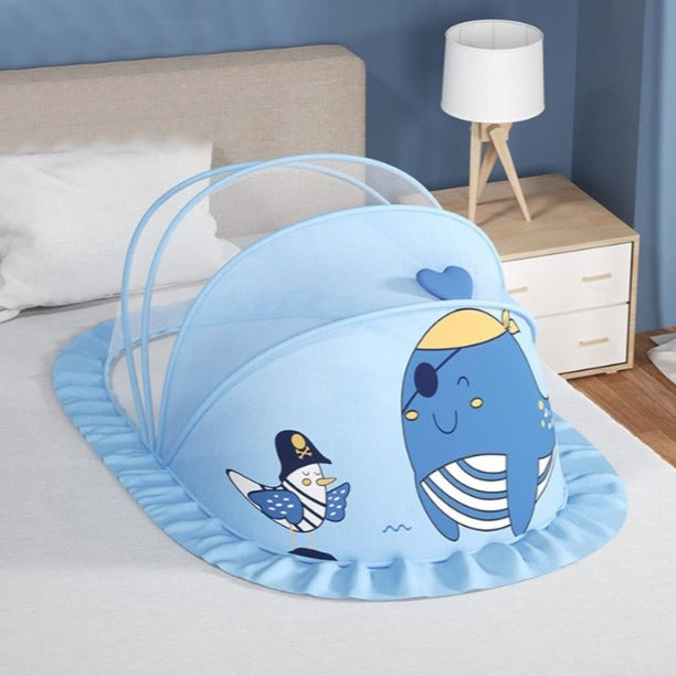 Moustiquaire pour bebe apaisante Protection Baleine Pirate