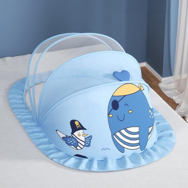 Moustiquaire pour bebe sécurisée Protection Baleine Pirate