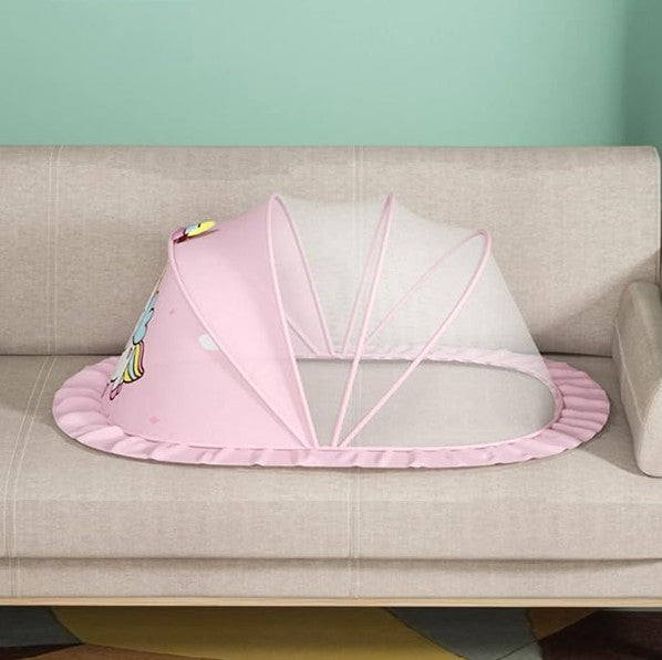 Moustiquaires lit bebe douce anti insectes Licorne Sommeil Paisible