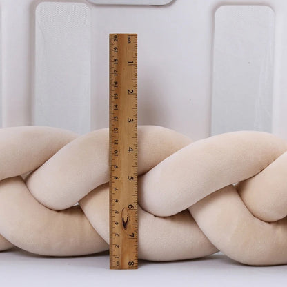 Natte de lit Beige hauteur 12cm Tresse de Protection Bébé