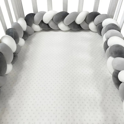 Natte de lit bébé douce apaisante Protection Tressée