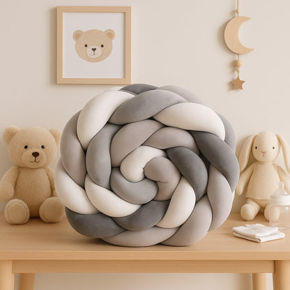 Natte de lit bebe douce cadeau idéal Protection Tressée