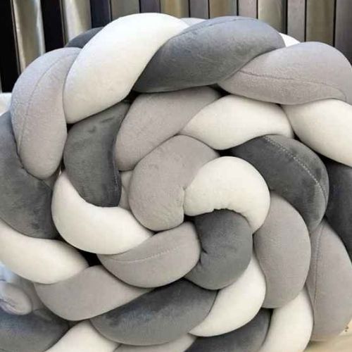 Natte de lit bebe matériau premium Protection Tressée