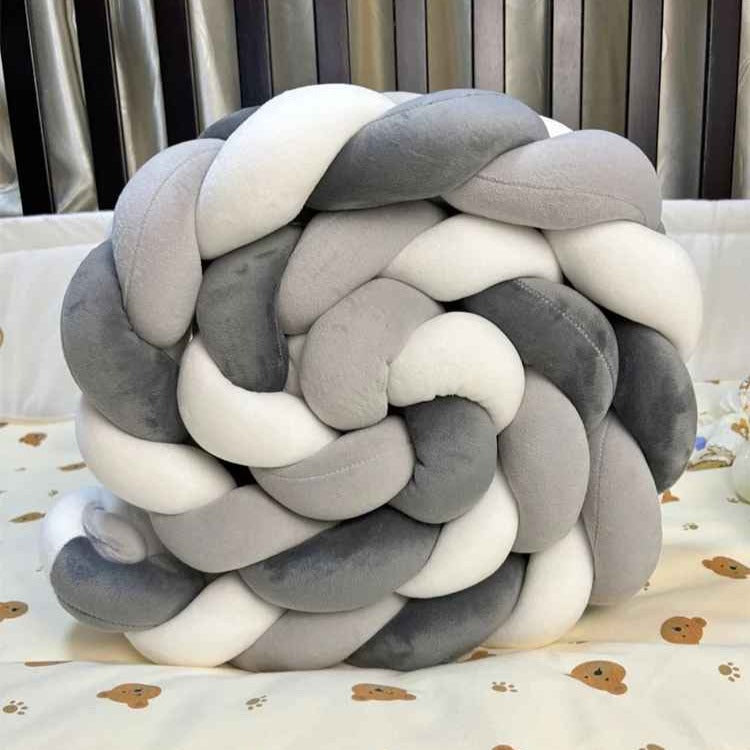 Natte de lit bébé sans danger Protection Tressée