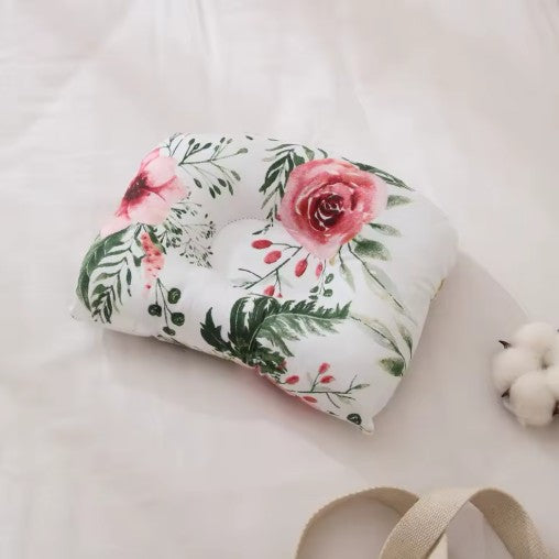 Oreiller cocon bébé confortable nidportablebebe fleurs
