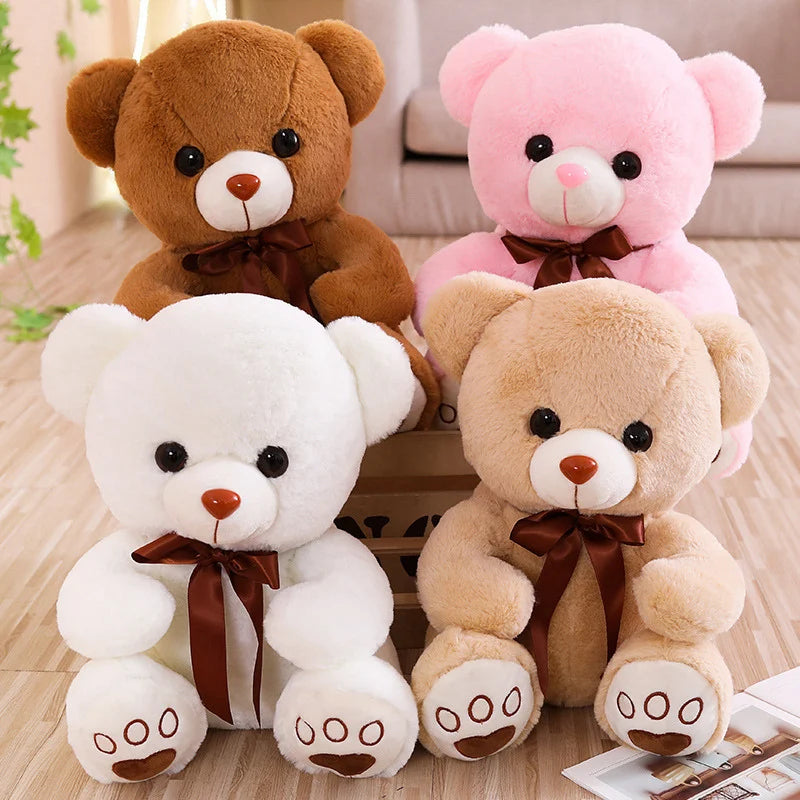 Ours en peluche en coton couleurs apaisantes Doudou Apaisant