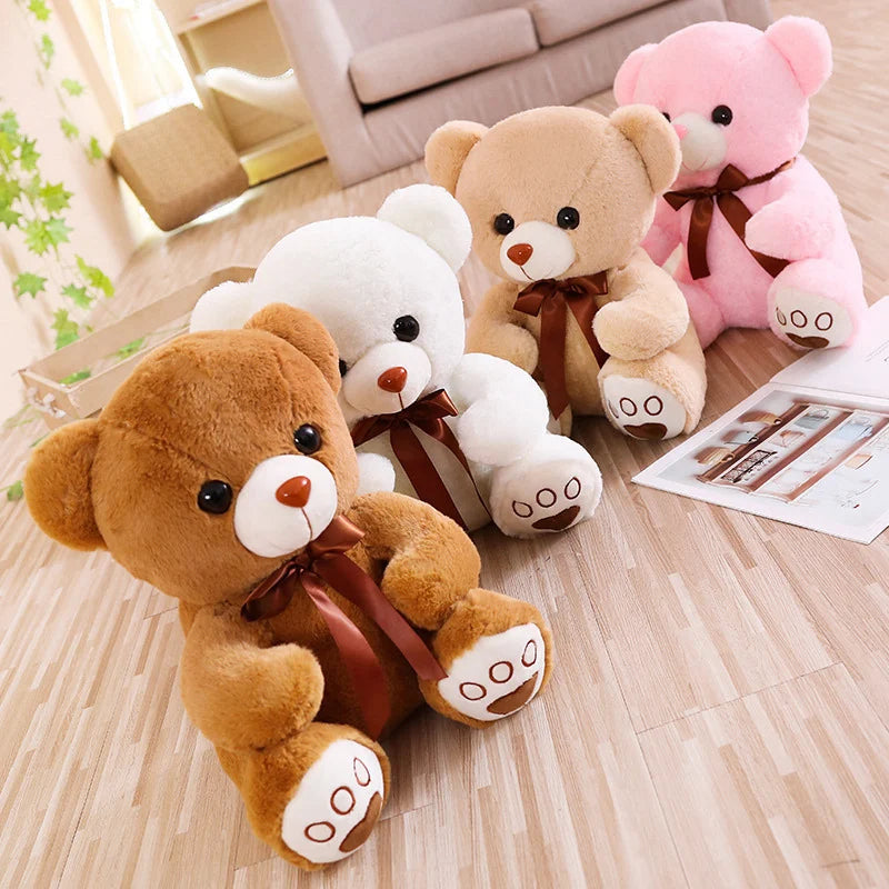 Ours en peluche en coton doux Doudou Apaisant