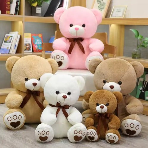 Ours en peluche en coton doux chaleureux Doudou Apaisant