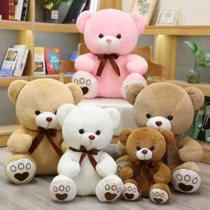 Ours en peluche en coton doux chaleureux Doudou Apaisant