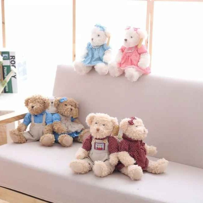 Ours en peluche sur fauteuil DuoTendre