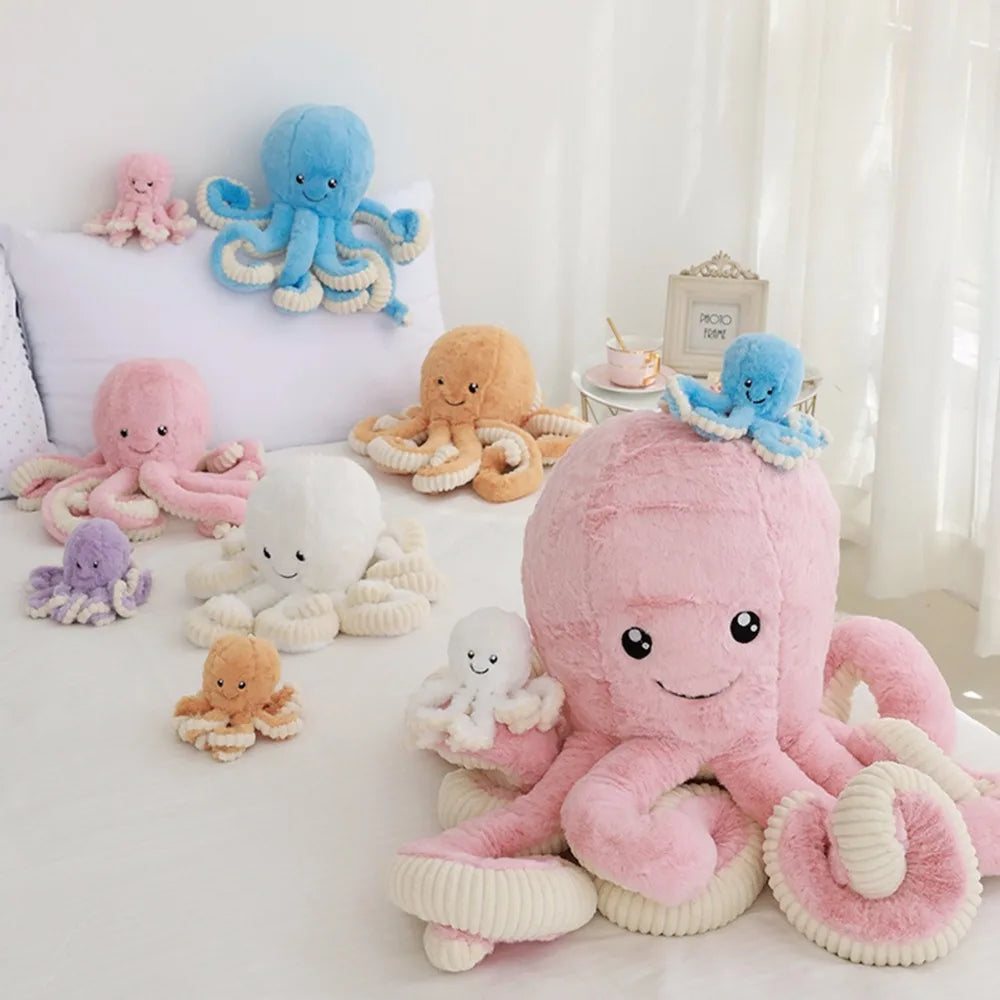 Peluche Pieuvre apaisante Doudou Coton