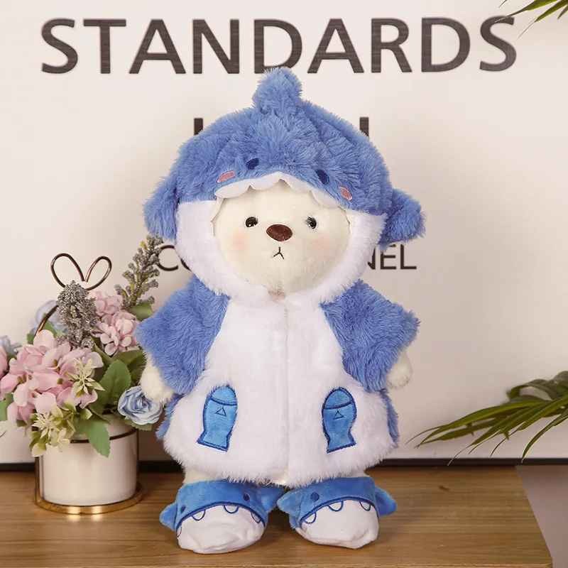 Peluche douce mignonne Ourson Sharky