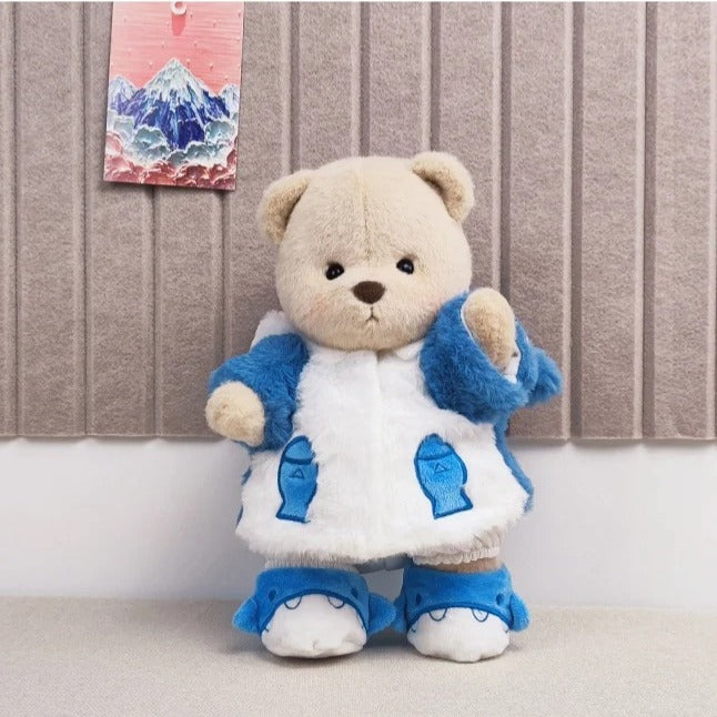 Peluche douce réconfortante Ourson Sharky