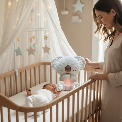 Peluche koala gris rassurant sommeil profond Koala Douceur