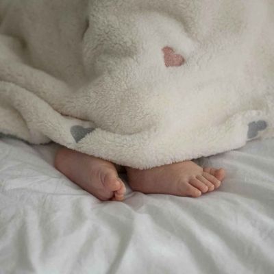 Plaide bebe douce polaire sommeil confortable Soie Polaire