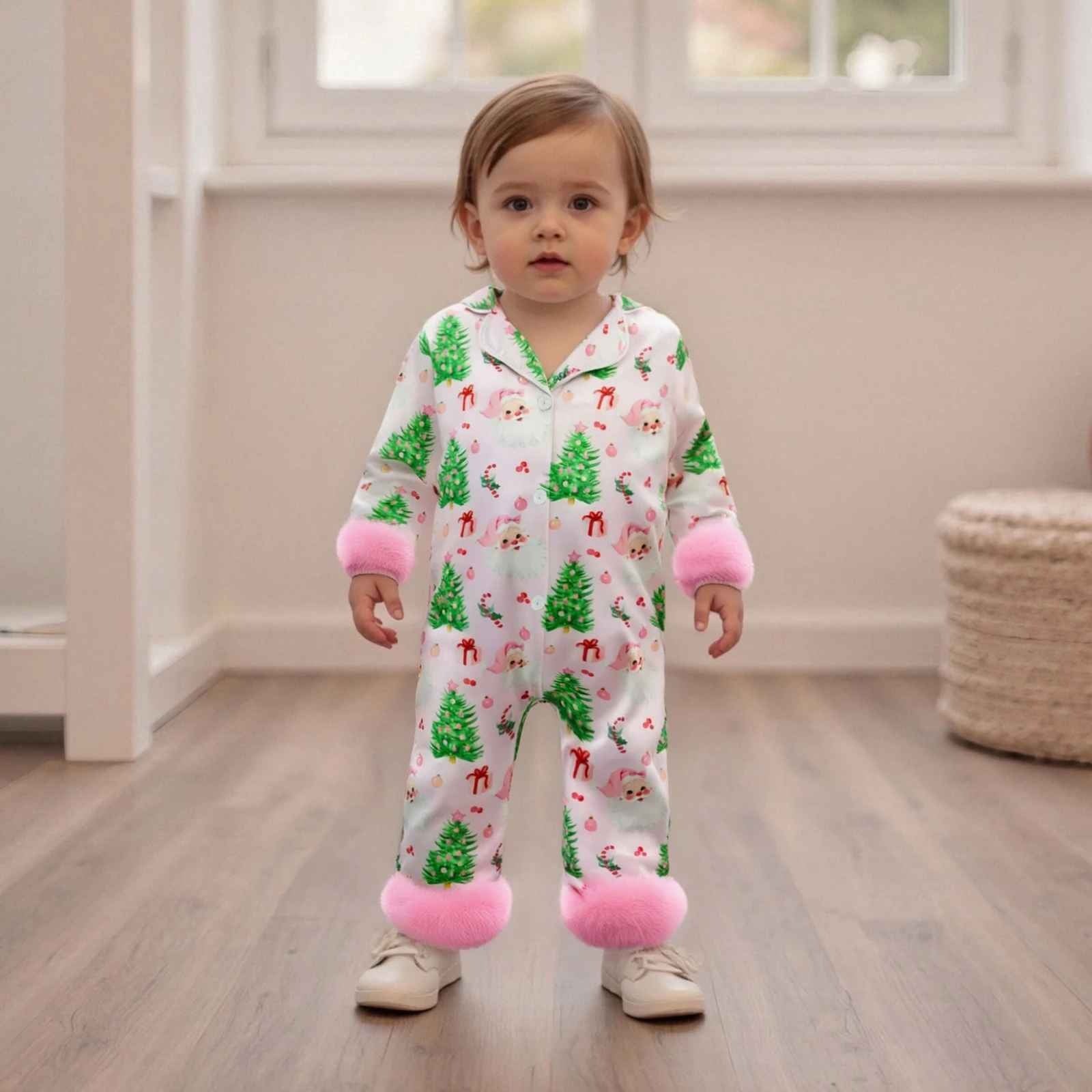 Pyjama Noel Bebe doux délégant SatinDoux