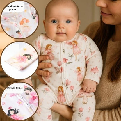 Pyjama bébé fille détails Douceur Enchantée
